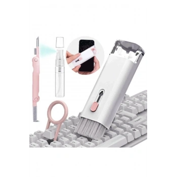 7 In 1 Çok Fonksiyonlu Ekran, Bilgisayar, Laptop, Klavye, Telefon, Airpod Araç içi Temizleyici Kit