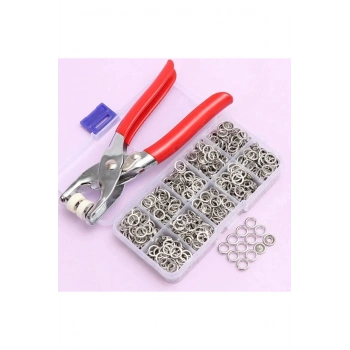 Metalik 9.5 Mm Metal Çıt Çıt, El Pensesi, Set-saklama Kutusu , Gömlek Ve Bebe Çıtçıt Montaj Seti 2