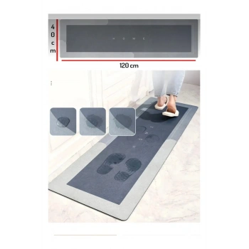 BÜYÜK BOY SİHİRLİ SU EMİCİ TABANLI UZUN PASPAS 40*120 / SÜPER EMİCİ KAYMAZ TABANLI UZUN PASPAS