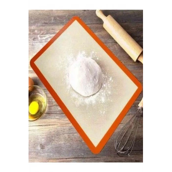 Silikon Çok Amaçlı Geniş Fırın Matı Kurabiye Kek Pişirme Matı 30*40 cm