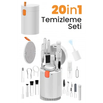 20 In 1 Çok Fonksiyonlu Airpods Telefon Kulaklık Klavye Telefon Elektronik Cihaz Temizleme Kiti