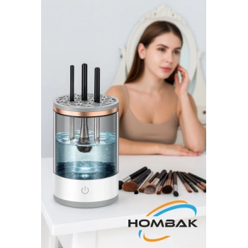 Otomatik Makyaj Fırçası Temizleme Cihazı