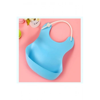 Özel Silikon Bebek Önlüğü Mama Önlüğü Yıkanabilir
