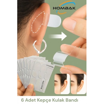 Görünmez Kepçe Kulak Kapatıcı Bant – 6’lı Kepçe Kulak Düzeltme Bandı