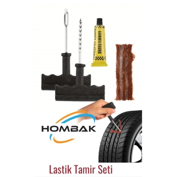 Lastik Tamir Kiti Fitil Atma Seti Araç Lastik Fitili Araç Motosiklet Tamir Seti