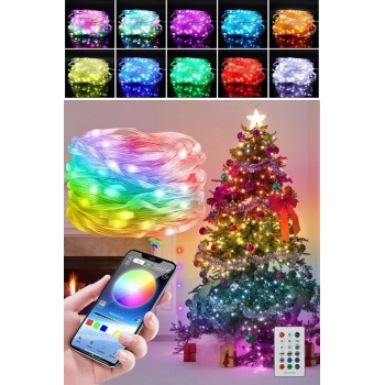 10 MT Uzaktan Kumandalı USB LED Işık – Çok Modlu Dekoratif Ortam Aydınlatmas