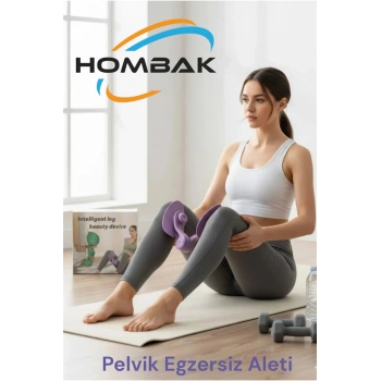 Pilates Kalça ve İç Bacak Sıkılaştırma Egzersiz Aleti- Mor