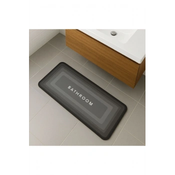 Bathroom Büyük Boy Uzun Sihirli Paspas Su Emici Tabanlı Paspas 40*120