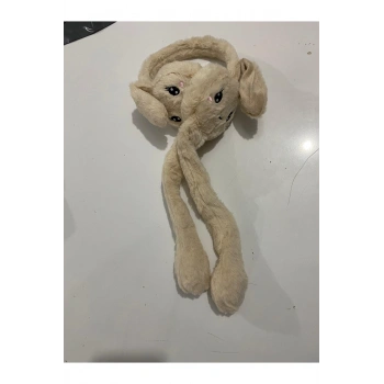 Peluş kulaklık Hareketli Tavşan Model Kulak Koruyucu Peluş