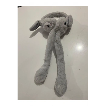Peluş kulaklık Hareketli Tavşan Model Kulak Koruyucu Peluş