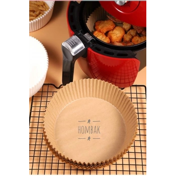 50 Adet Airfryer Pişirme Kağıdı Hava Fritözü Xiaomi Philips Yağsız Tefal Kumtel Mi Kağıt