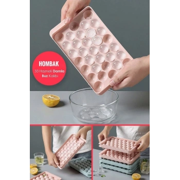33 Hazneli Küre Buz Kalıbı 17-10 Cm