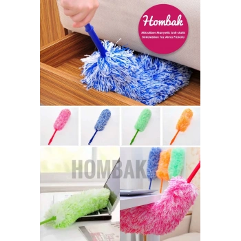 Pratik Mikrofiber Anti-statik Bükülebilen Toz Alma Püskülü Toz Alma Fırçası