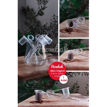 Mika Origami Şekilli Şeker Ve Kahve Kaşığı | Baharat Şeker Kahve Kaşığı