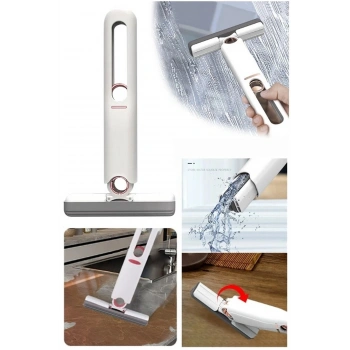 Taşınabilir Mini Otomatik Sıkmalı Mop Seti Yıkanabilir