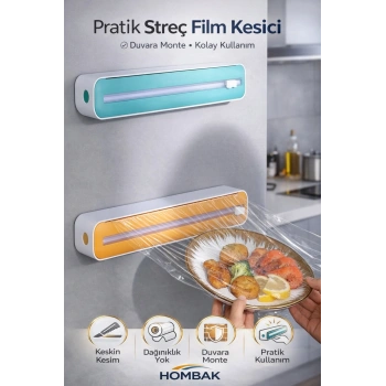 Streç Film Kesme Aparatı Streç Film Kesici Folyo Kesme Vantuzlu Streç Film Kesici
