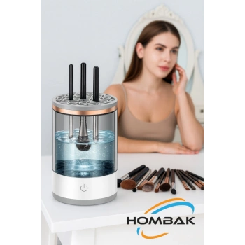 Otomatik Makyaj Fırçası Temizleme Cihazı