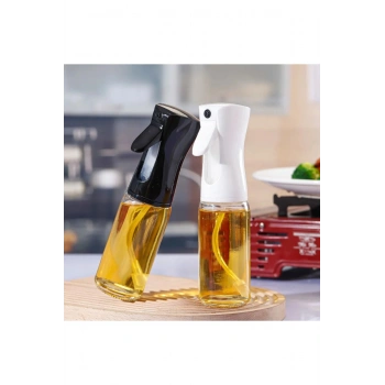 Beyaz Sprey Cam Yağlık Yağdanlık Airfryer Fritöz Yağ Püskürtücü Fısfıs 250 ml