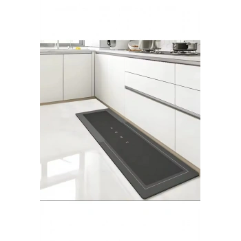Uzun Sihirli Su Emici Banyo Paspası Kaymaz Tabanlı Abdest Paspası 3 Mm 38x118