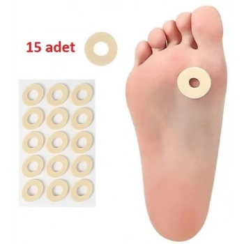 Ayak Nokta Pedi Sünger Yastık  15 Li