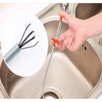 Esnek Lavabo Tıkanıklık Açıcı Tel