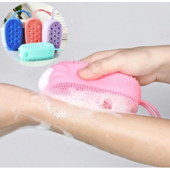 Silikon Banyo Kesesi Süngerli