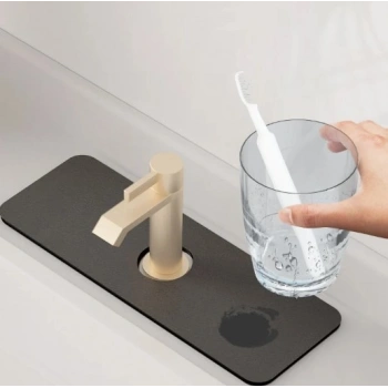 Su Emici Sihirli Lavabo Kenar Matı 38x13cm Mc-605