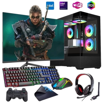 PCkatalog i5 14400F 16GB DDR4 1TB m2 12GB ARC B580 27 165Hz Monitörlü Oyun Bilgisayarı (Gaming SET)