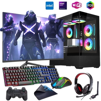 PCkatalog i7 13700F 16GB DDR4 1TB m2 12GB ARC B580 27 165Hz Monitörlü Oyun Bilgisayarı (Gaming SET)