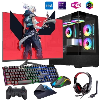 PCkatalog i7 14700F 16GB DDR4 1TB m2 12GB ARC B580 27 165Hz Monitörlü Oyun Bilgisayarı (Gaming SET)