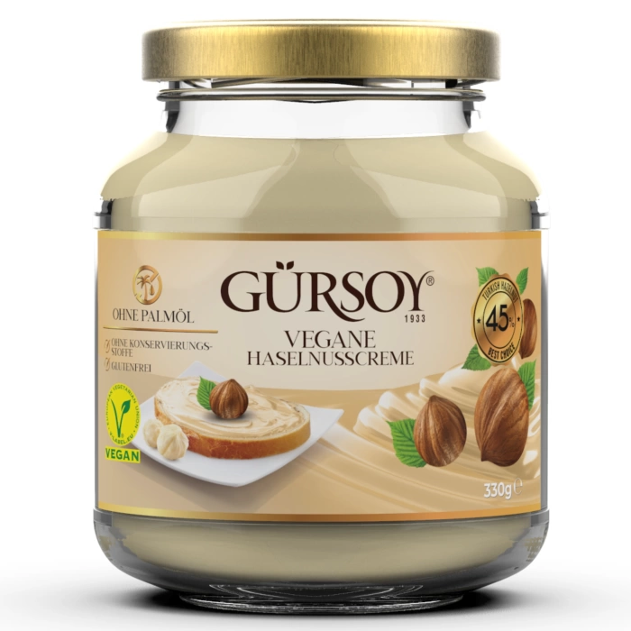 Gürsoy Vegane Haselnusscreme - 330g