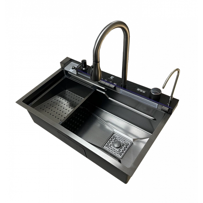 Özel Çok Fonksiyonlu Dijital Şelale Eviye