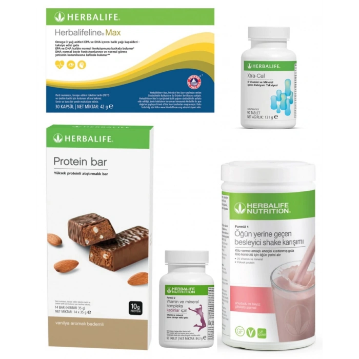 Kadınlar İçin Kilo Alma Seti (5 Yıldız)