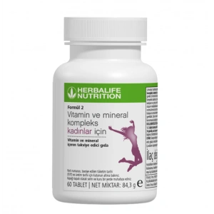 Formül 2 Kadınlar İçin Vitamin ve Mineral Kompleks 60 Tablet
