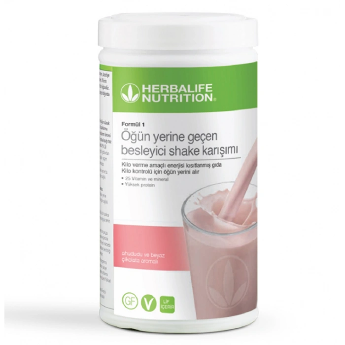 Formül 1 Ahududu ve Beyaz Çikolata Aromalı Shake 550 gr