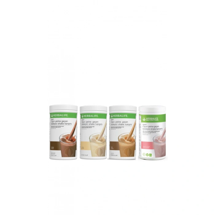 Herbalife 4 Adet Shake Seti