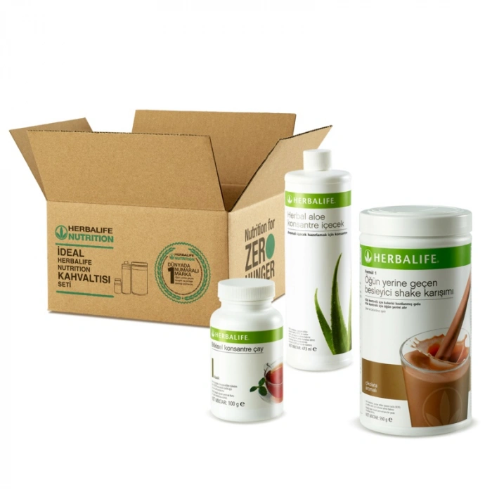 Herbalife İdeal Kahvaltı Seti Büyük Çaylı