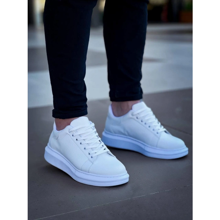 KB-X500  Kuback Bağcıklı Beyaz  Günlük Erkek Ayakkabı