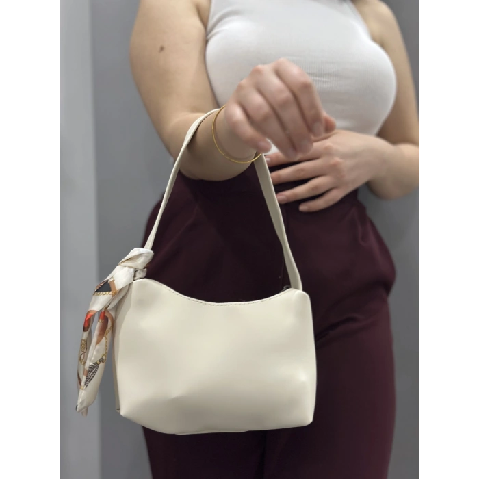 Riwan krem cilt çanta