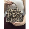 luxe leopar cilt çanta