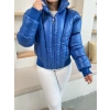Puffer kısa mont mavi st25534