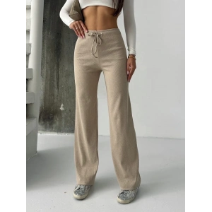 Fit comfort bej salaş pantolon A6011