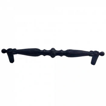 Antika Tarz Dekoratif Pirinç Yeni Sütun Mobilya Kulbu - 160mm, Oksit