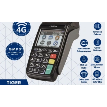 HUGIN TIGER T300 4G MOBİL YAZARKASA