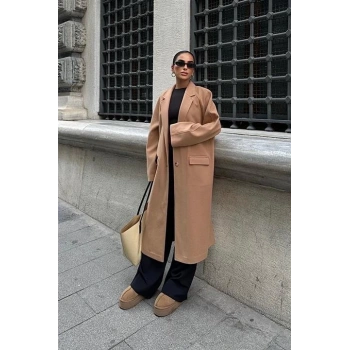 Rossie Uzun Kaşe Kaban 7061