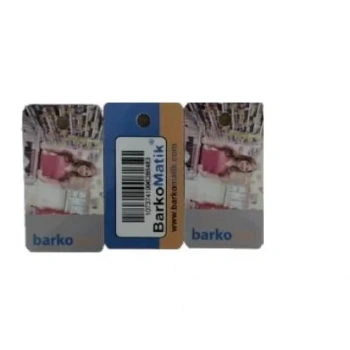 ÜÇLU BASKILI PVC KART  (BARKOMATİK)