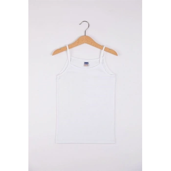 Berrak Kız Çocuk Ribana İp Askılı Atlet 2520