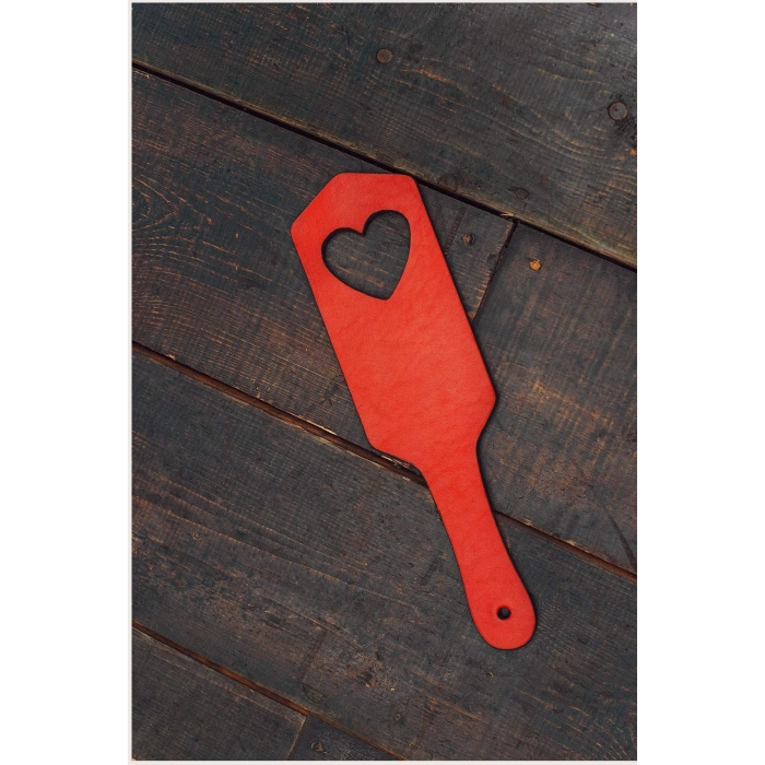 Deri Kalpli Kırbaç Kırmızı 800706K