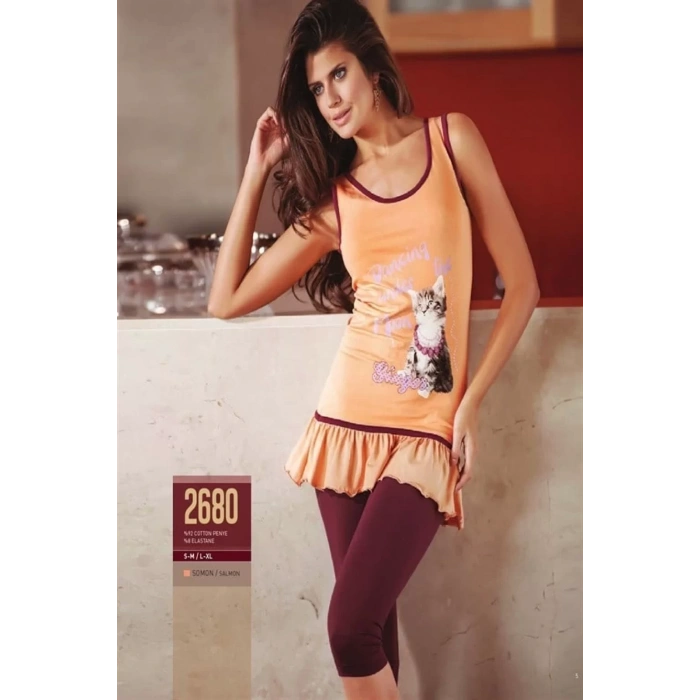 BEYAZ MI Emay 5015 Kalın Askılı Atlet Korse