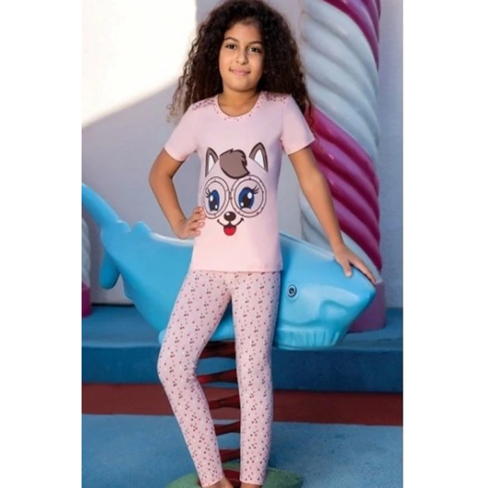 Kız Çocuk Taytlı Takım   6527